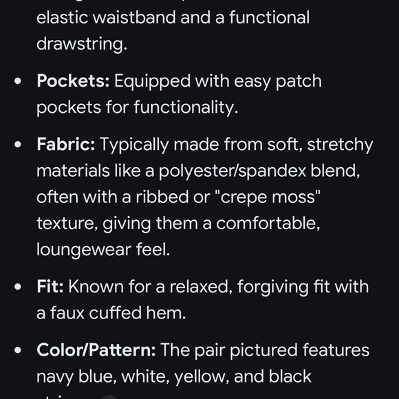 LuLaRoe Striped Blue and Yellow Shorts - Picture 6 of 6